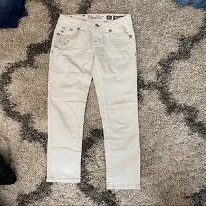Miss Me jeans- cropped skinny